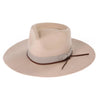 Byron Bay Wool Felt Hat: Tan / Small/Medium