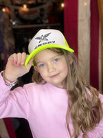 Adults adjustable Neon Glam Soldier hat