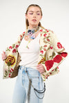 Aratta Carmen Embroidered Jacket: Ivory