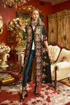 Meadow of Flowers Embroidered Duster Dress