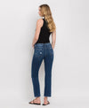 MID RISE ANKLE SLIM STRAIGHT JEANS F4999: WAX PLANT / 30