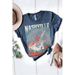 NASHVILLE TENNESSEE MINERAL GRAPHIC TEE: Mineral Black / XL