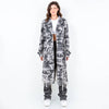 GRAY CAMOUFLAGE TRENCH GREY CAMO