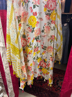 Aratta kimono with tassels yellow