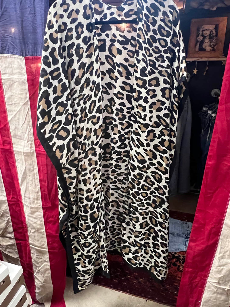 Leopard long duster