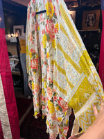 Aratta kimono with tassels yellow