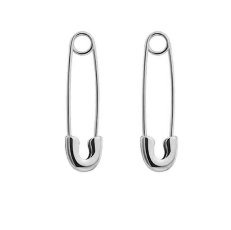 Rad and Rae Safety pin earring in silver