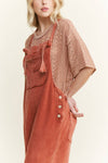 MineralWashed Lace summer blouse top HT6394 : Natural / S-M-L / 2-2-2