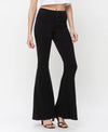 Lovevervet Stretch BLACK HIGH RISE FLARE JEANS