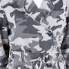 GRAY CAMOUFLAGE TRENCH GREY CAMO