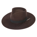 Byron Bay Wool Felt Hat: Grey / Large/Extra Large