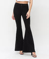 BLACK HIGH RISE SUPER FLARE JEANS LV1149: CLEVERLY / 29