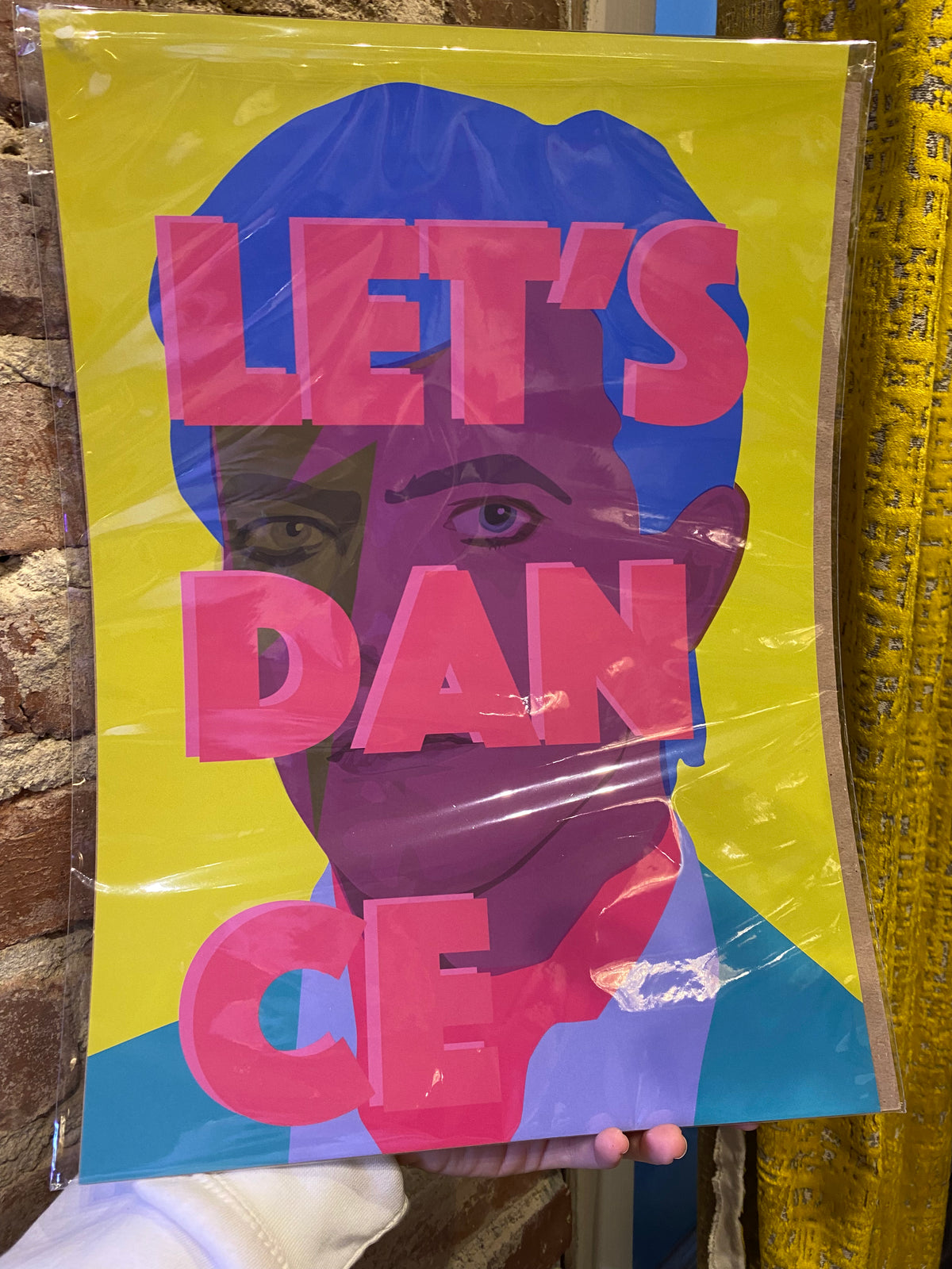 David Bowie Let's Dance Poster