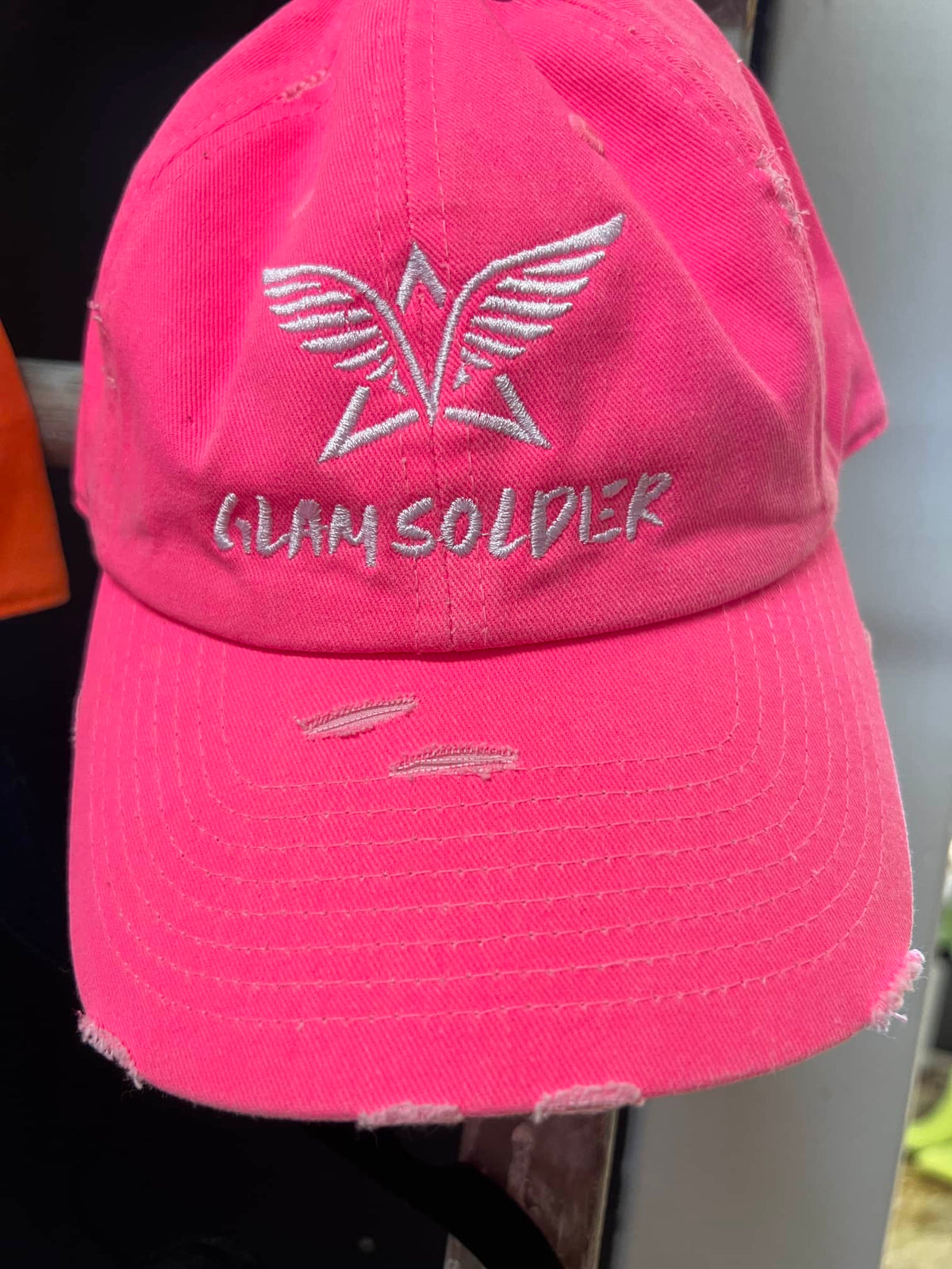 Glam Soldier Hat Pink